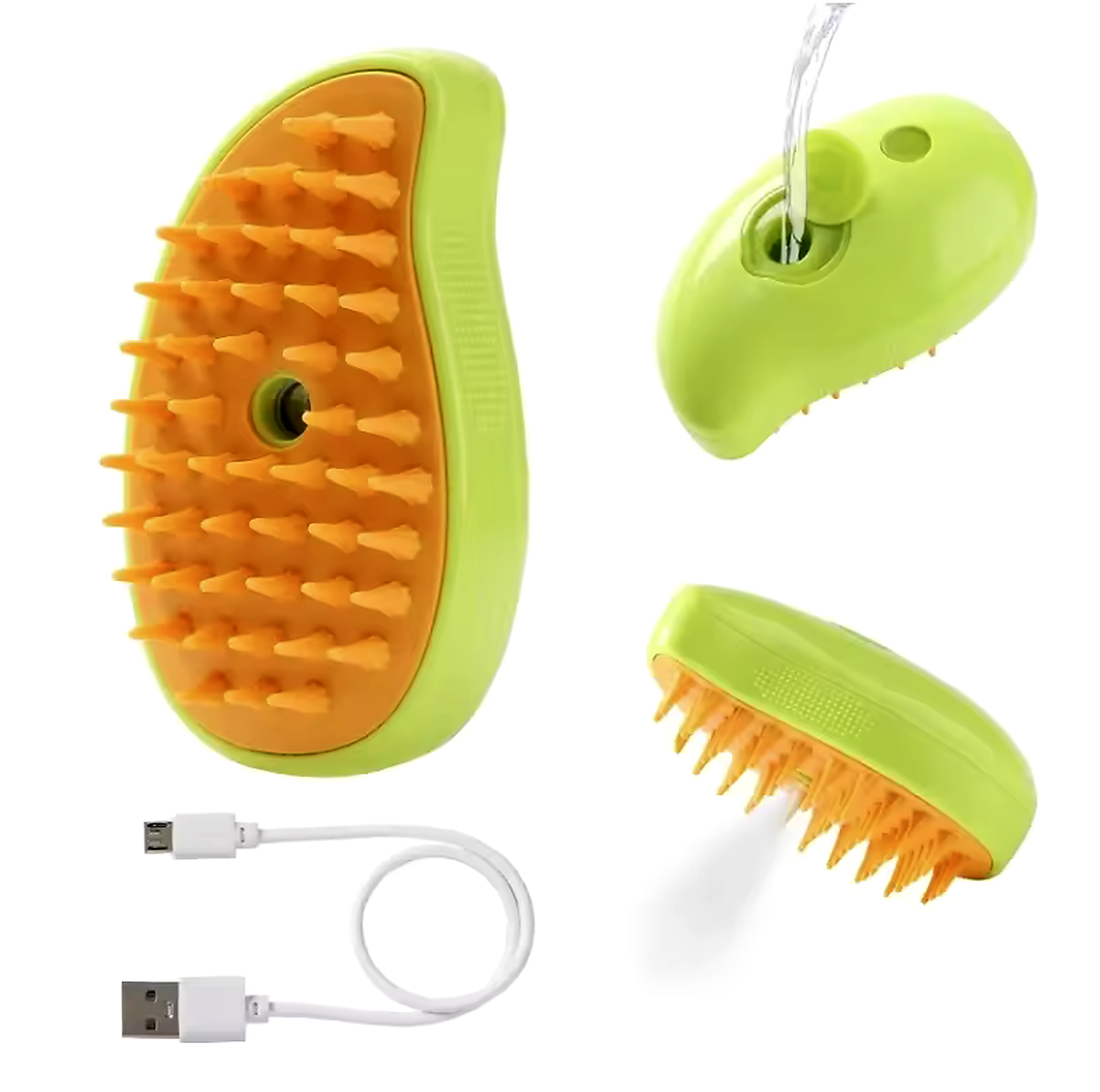 3-in-1 Steam Pet Brush - Stress-Free Grooming!